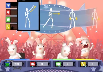 Rayman Raving Rabbids TV Party screen shot game playing